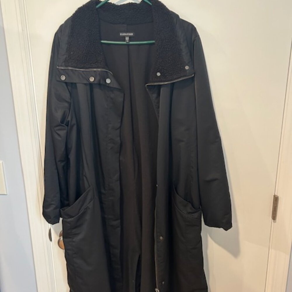 Eileen Fisher Midweight Coat Size L